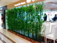 2pcs/10pcs Artificial Green Bamboo Leaves Fake Green Plants Simulation Green Plants Art Home Hotel Office Decoration