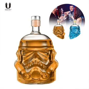 650ml Star Wars Storm Trooper Glass Liquor Decanter High Wine