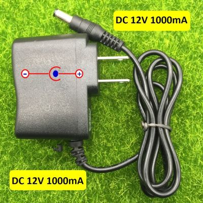 DC อะแดปเตอร์ Adapter 12V 1A 1000mAจ่ายไฟสม่ำเสมอไม่ร้อนเร็ว