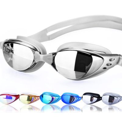 Swimming Goggles For Men Women Anti-Fog uv Prescription Waterproof Silicone adjust Swim Pool Eyewear Adults Kids Diving Glasses Goggles