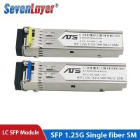 โมดูล SFP 1.25G LC Bidi 1310Nm/1550Nm สวิตช์โมดูลตัวรับสัญญาณ SFP ด้วยสวิตช์ DDM Ftion เข้ากันได้กับ Mikrotik