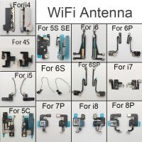 สัญญาณเสาอากาศ Wifi สายเคเบิ้ลยืดหยุ่นสำหรับ Iphone 4 4S 5 5c 5S Se 6 6S 6sp 7 8 Plus X Xr Xsm Max อะไหล่ทดแทน