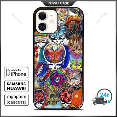 The Grateful Dead Phone Case for iPhone 14 Pro Max / iPhone 13 Pro Max / iPhone 12 Pro Max / XS Max / Samsung Galaxy Note 10 Plus / S22 Ultra / S21 Plus Anti-fall Protective Case Cover