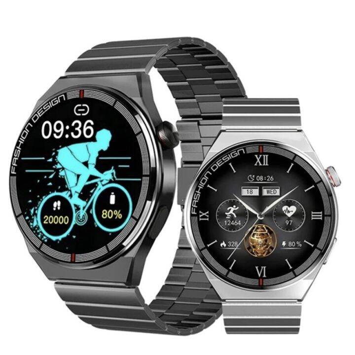 SK11 plus 2 สี Smartwatch สมาร์ทวอทช์ นาฬิกาทรงนักธุรกิจ จอกลม 1.32 ...