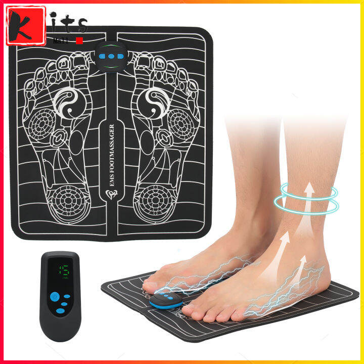 [Kitsmall] EMS Foot Massager Electric Massage Pad Muscle Stimulator