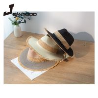 Brand Summer Casual Fashion Cowboy Cap Casual Sun Hats For Women Fashion Jazz Straw For Men Beach Straw Panama Hat Wholesale