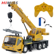 HIMISS RC Rc Hoist Crane Model USB Rechargrable Engineering Car Toys for