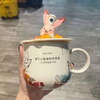 Starbuck คลาสสิกถ้วยกลางฤดูใบไม้ร่วงเทศกาลฤดูใบไม้ร่วงชิ้น Maple Leaf กระต่ายถ้วยเซรามิคถ้วยแก้วน้ำ Cup