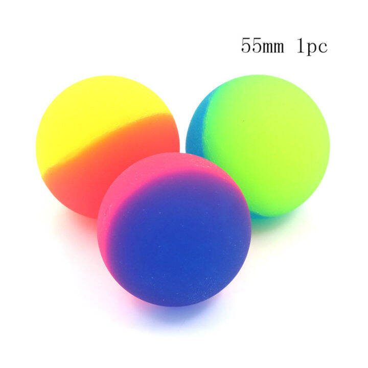 Aolaa 1/10 pcs Moonlight High Bounce Ball Elastic Juggling Jumping ...