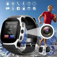 Smart Watch T8 Bluetooth With Camera Support SIM TF Card Pedometer Men