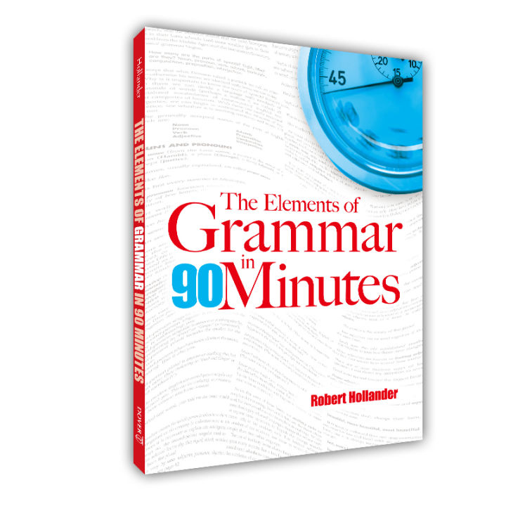 The elements of grammar in 90 minutes