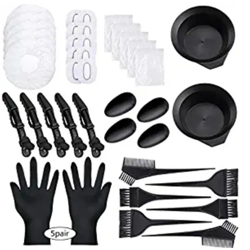 O-New 42PCS Hair Dye Tool Kit Hair Color Mixing Bowl Hair Coloring Tint Brush Comb Mixing Bowl Hair Clips Ear Covers Salon Tools | Lazada PH O-New 42PCS Hair Dye Tool Kit Hair Color Mixing Bowl Hair Coloring Tint Brush Comb Mixing Bowl Hair Clips Ear Covers Salon Tools | Lazada PH