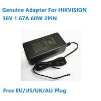 รับประกันสองปีของแท้36V 1.67A 60W สีแดงบวกสีดำลบ DS 2FA3616 DZ HW AC Switching Power Adapter สำหรับ HIKVISION 7667F กล้อง Charger