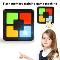 Children Memory Game LED Light Flash Sound Interactive Educational Toy Training One-hand Brain Coordination Machine