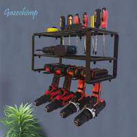 Gazechimp Heavy Duty Floating Tool Organizer ชั้นเก็บของติดผนังสำหรับเครื่องมือไฟฟ้าที่เก็บเครื่องมือโรงรถสำหรับวันพ่อ