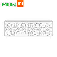 Xiaomi miiw dual-mode bluetooth wireless keyboard 102 keys office support multi-system compatible mobile phones tablets portable