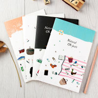 4PCS A5 Cute Cartoon Notebook Paper Cat Pattern Lined Paper Journals Notepad Cute Stationery School Office Supplies Planer 2022