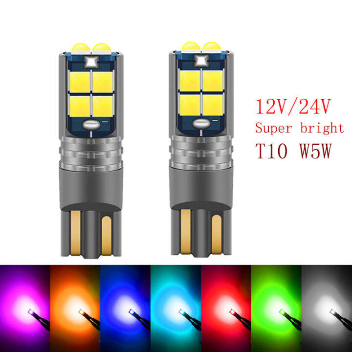 T10 Led Park Lights 12V 24V T10 for Truck Motorcycle Scooter Car T10