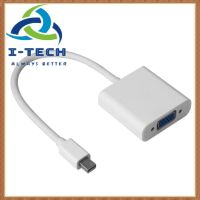 【คุณภาพสูง】( A 4 ) Mini Displayport อะแดปเตอร์สายเคเบิ้ล Vga สําหรับ Apple Macbook Pc M - Vga pic mini displayport dp to vga อะแดปเตอร์แปลงสายเคเบิ้ลสําหรับ macbook pro