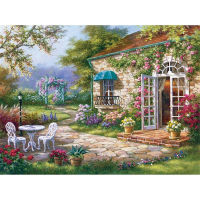 Landscape Scenery DIY Embroidery 11CT Cross Stitch Kits Needlework Craft Set Printed Canvas Cotton Thread Home Wholesale