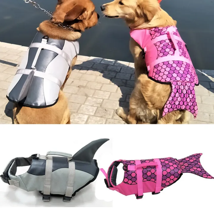 Pet Dog Life Jacket Vests Outdoor Pet Dog Cloth Float Puppy Rescue