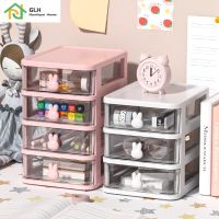 Plastic Desktop Drawer Organizer Eco-Friendly Multi Layers Dustproof Cosmetics Stationery Storage Box Office Dormitory Rack