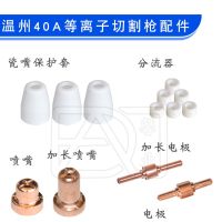 [Fast delivery]Original Plasma cutting machine cutting nozzle Wenzhou 40A PT-31 electrode nozzle porcelain nozzle protective sleeve shunt copper nozzle