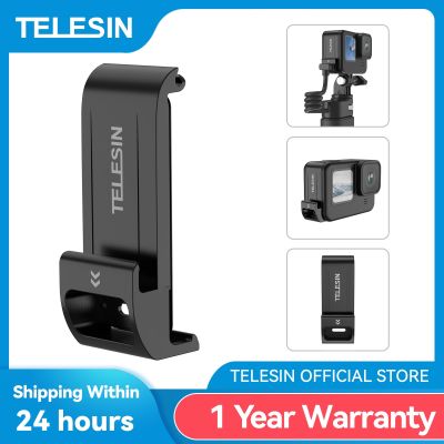 TELESIN For Gopro 9 10 11 Waterproof Side Cover Easy Removable Type-C Charging Cover Port For Gopro Hero 9 10 11 Battery