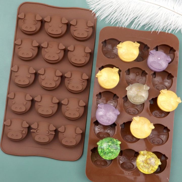 Almond Shape Silicone Chocolate Mold