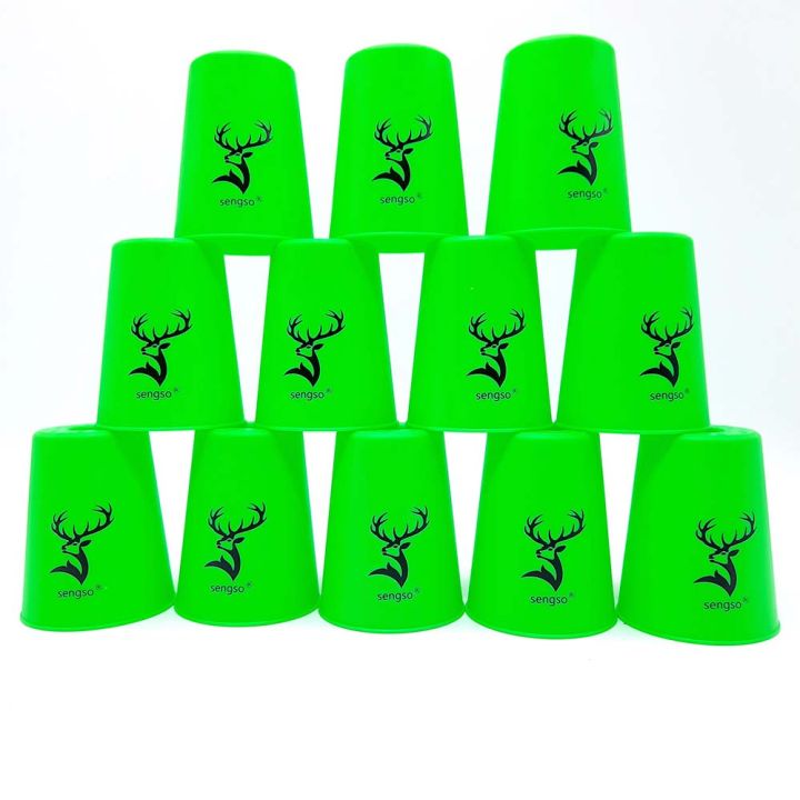 แก้วสแต็ค-speed-stack-แก้วสแต็ค-12ใบ-set-12-cups-family-game-stacking-sport