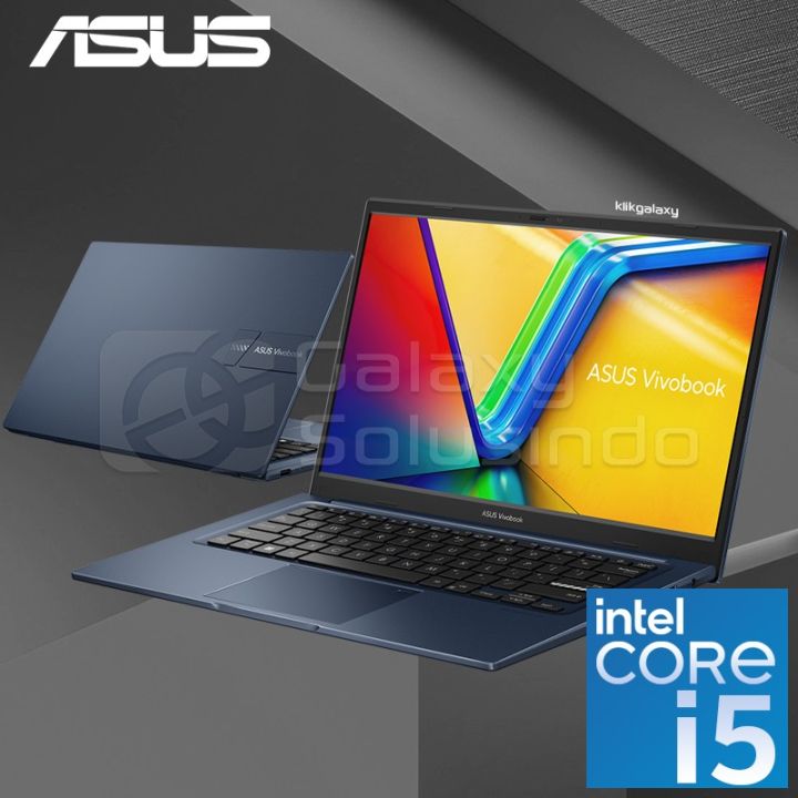 Asus Vivobook 14 A1404va Ips551 Core I5 1335u 512gb Ssd 8gb Ram Intel Iris Xe Blue Lazada