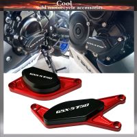 เครื่องเจาะรูสำหรับรถยนต์ SUZUKI GSX-S750 GSXS750 GSXS 750 CNC POM กันล้มแผ่นกันกระแทกเครื่องยนต์สเตเตเตอร์