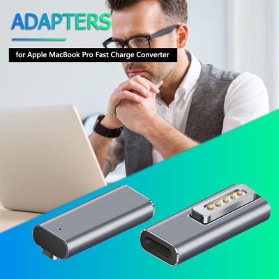 Type C Magnetic USB PD Adapter for Apple Magsafe 1/2 for MacBook USB C Female Fast Charging Magnet Plug Converter