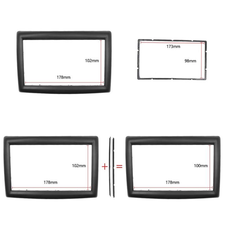 2-din-สเตอริโอวิทยุแผงอินเทอร์เฟซ-cd-adapter-สเตอริโอ-cd-อุปกรณ์เสริมสำหรับ-renault-megane-ii-2003-2009