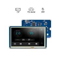 Nextion NX8048T070 - 7.0 "HMI หน้าจอสัมผัสอัจฉริยะ USART โมดูล LCD TFT โซลูชั่นที่ดีที่สุดเพื่อ LCD แบบดั้งเดิม/จอนิกซี่แอลอีดี