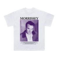 แขนสั้นโอเวอร์ไซส์เสื้อยืด พิมพ์ลาย Morrissey PORTRAIT STITCH SUPPLY UNOFFICIAL MERCH พรีเมี่ยมS-4XL  G292