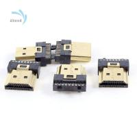 ABOND 5ชิ้นประเภทซ่อมขั้วเชื่อมเต้ารับ PCB ตัวผู้บัดกรี HDMI หัวเชื่อมปลั๊ก19พิน