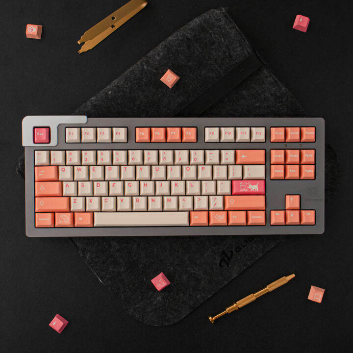 【Keycap Only】GMK Orange Boi Keycap 130 Keys Cherry Profile PBT Five ...