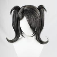 [COD] Live! Yazawa cos wig asymmetric sideburns tiger mouth clip double ponytail cosplay fake hair