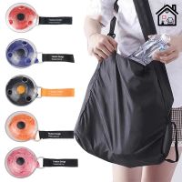 Eco-friendly Folding Shopping Bags / Disc Shape Retractable Storage Bag / Portable Ultra-small Foldable Pocket