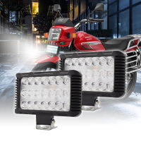 ไฟหน้ารถจักรยานยนต์ LED สำหรับเรือแทรคเตอร์ออฟโรด21LED รถบรรทุก SUV ATV ไฟแต่งมอเตอร์ไซค์ไฟตัดหมอก12V