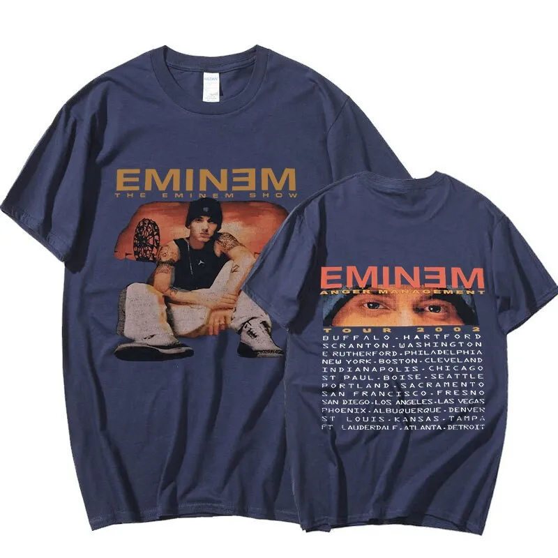 おすすめネット Eminem 販売公式 ツアーTシャツカラーブラック Tシャツ ...