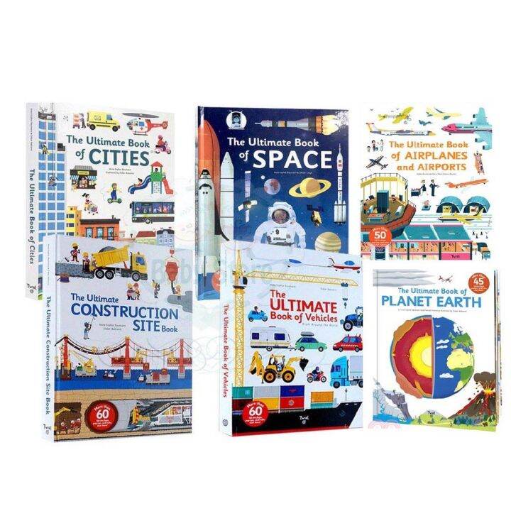 The Ultimate Book Of Construction Planet Earth Vehicle Airplanes Kids ...