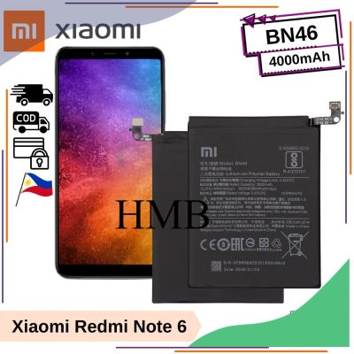 แบตเตอรี่ ใช้สำหรับเปลี่ยน Xiaomi Redmi Note 6 Original Battery | Model: BN46 (4000mAh) High **แบตเตอรี่รับประกัน 6 เดือน**