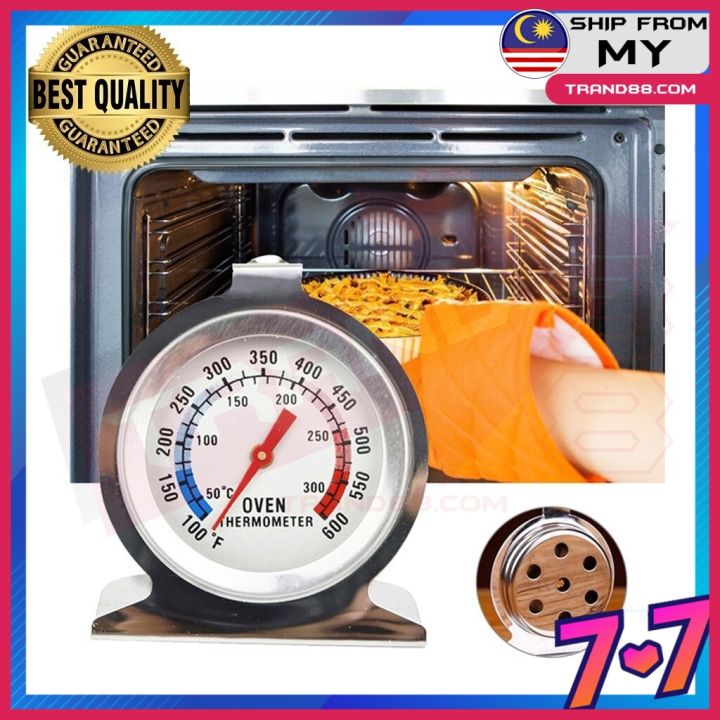 Oven Thermometer Stainless Steel Classic Stand Up Food Meat