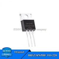 10Pcs Original IRFZ34NPBF TO-220 IRFZ34N TO220 29A/55V Power MOSFET New Original