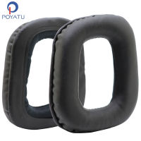 POYATU สีดำ Earpads สำหรับ G35 G930 G430 F450หูฟัง Ear Pad Ear Cushion Ear Cups ฝาครอบหูอะไหล่ซ่อม