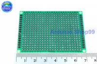 แผ่นปริ้นท์อเนกประสงค์ 2 หน้า PCB circuit board double-sided 5*7 cm หนา 1.6 mm