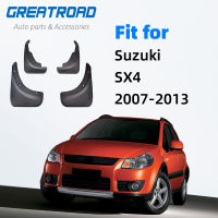 OE Styled Car Mud Flaps For Suzuki SX4 Hatchback Crossover 2007 2008 2009 201 2011 2012 2013 Mudflaps Splash Guards Mud Flap