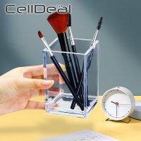 （QIQI tool） พลาสติกใส Bucket CosmeticBox Dresser Desktop Eyebrow PencilTube Household Supplies